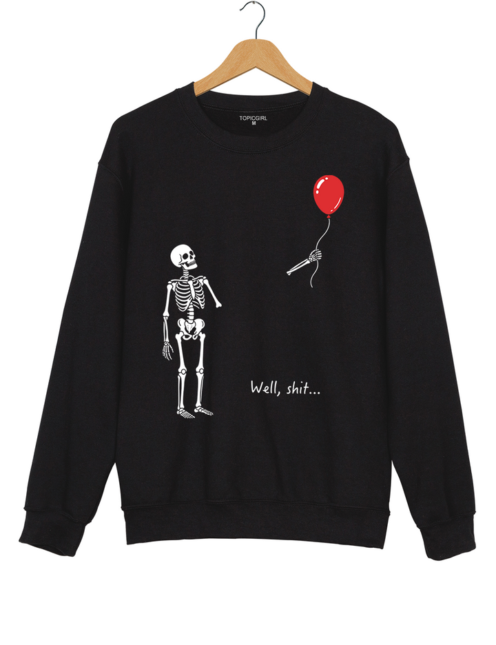 Skeleton Lost Balloon Sweatshirt