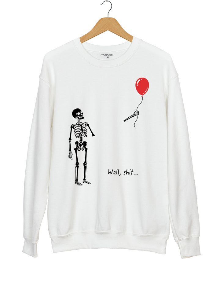 Skeleton Lost Balloon Sweatshirt
