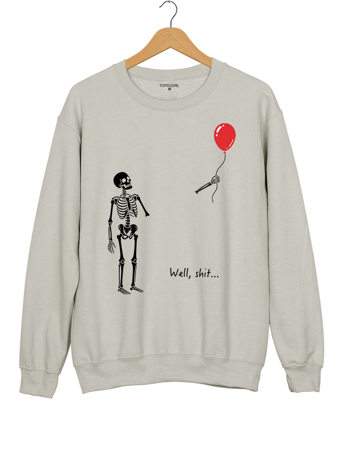 Skeleton Lost Balloon Sweatshirt