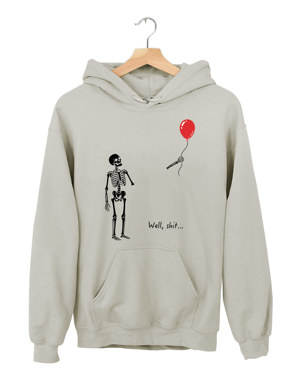 Skeleton Lost Balloon Hoodie