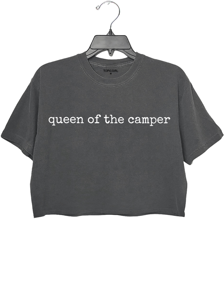 Queen Of The Camper Crop Top