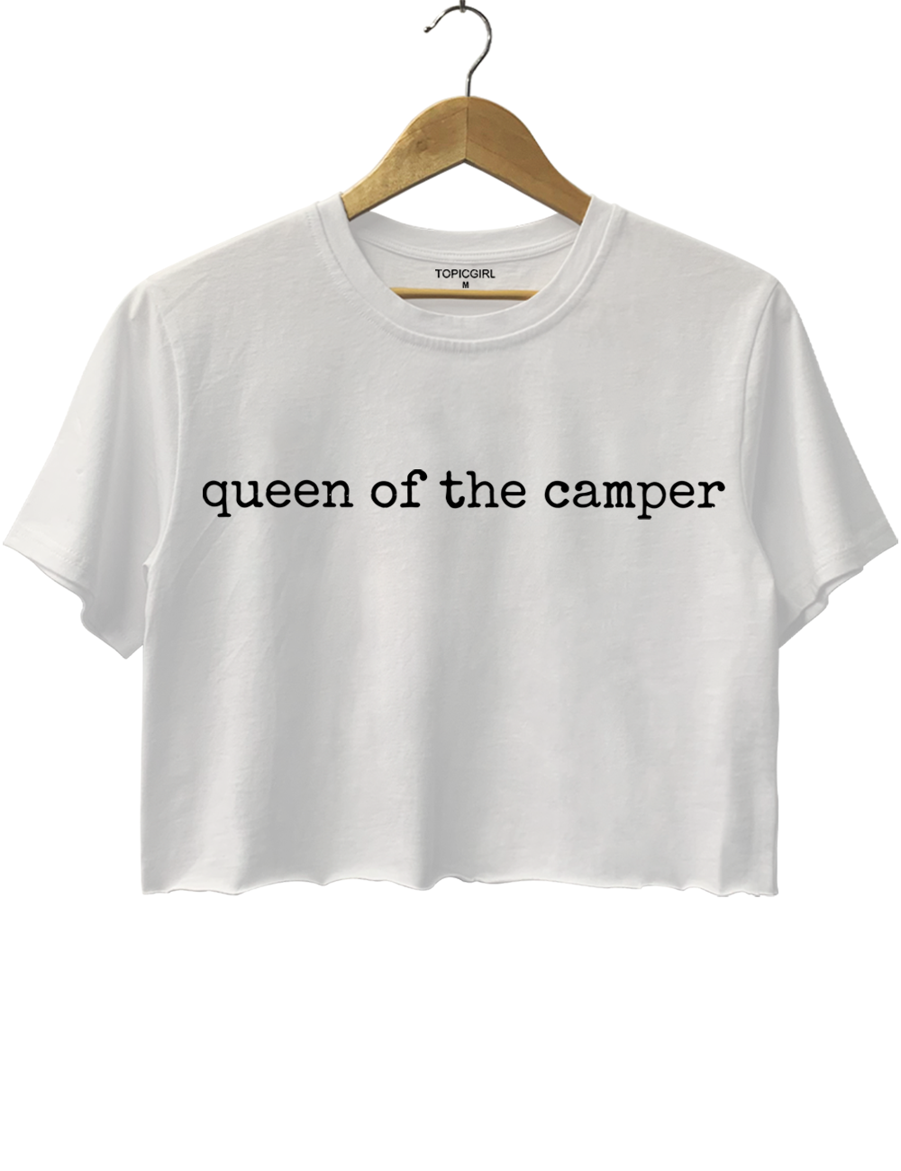 Queen Of The Camper Crop Top
