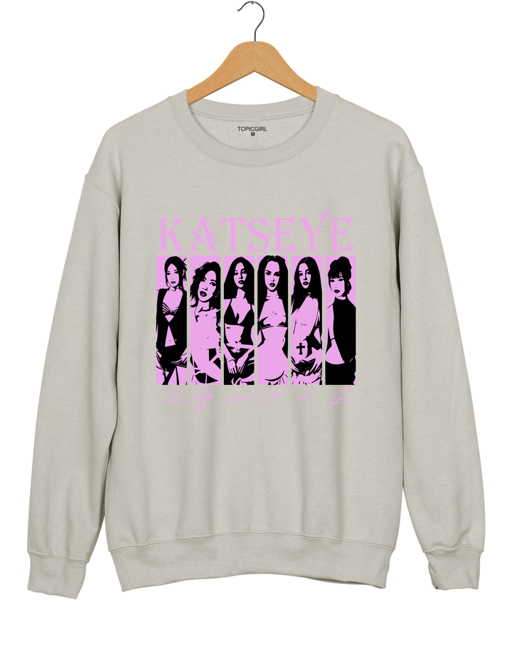 Katseye Girls Sweatshirt - Gray
