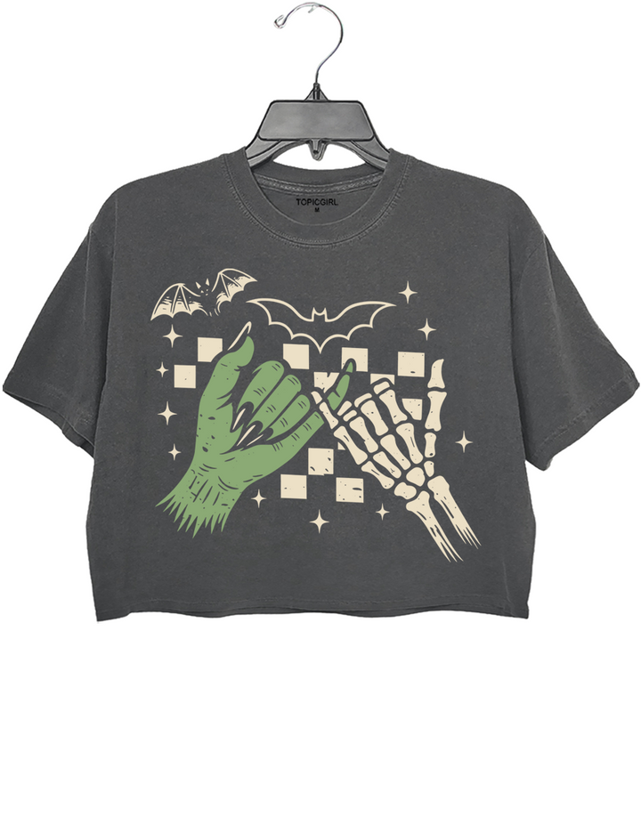 Pinky Promise Halloween Crop Top