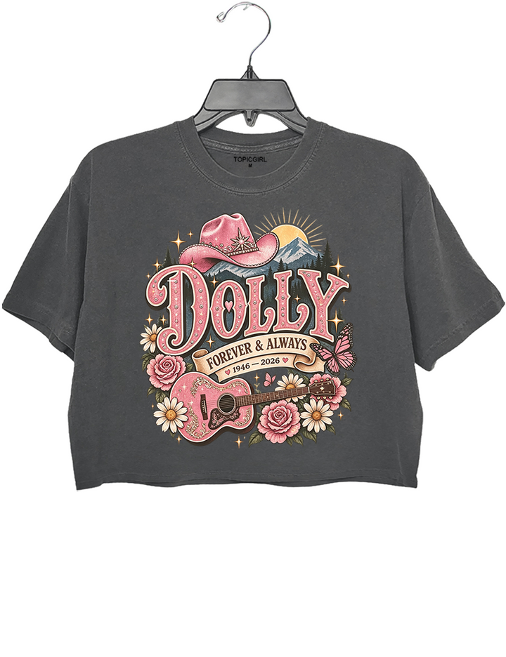 Dolly Parton Memorial Crop Top