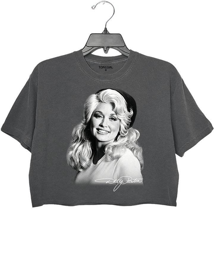 Country Music Legend Dolly Parton Crop Top