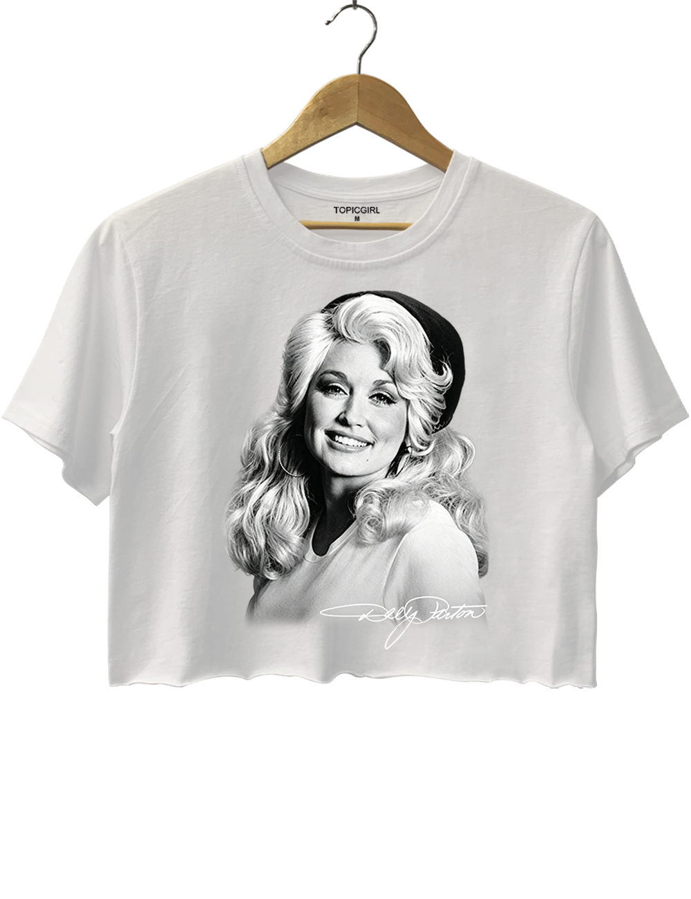 Country Music Legend Dolly Parton Crop Top