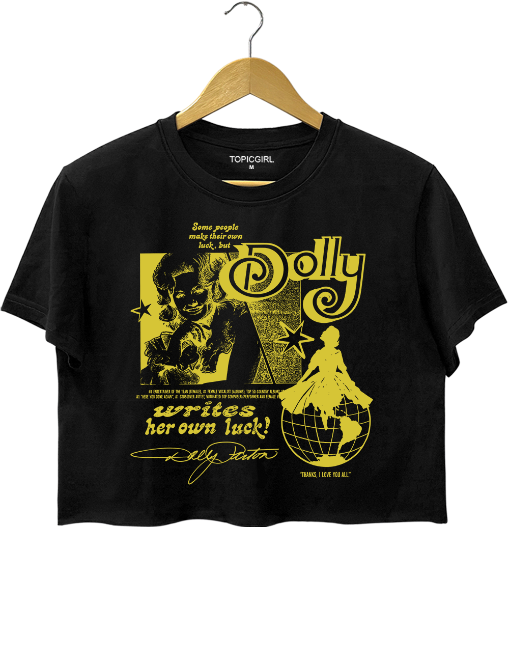 Dolly Fan Art Crop Top