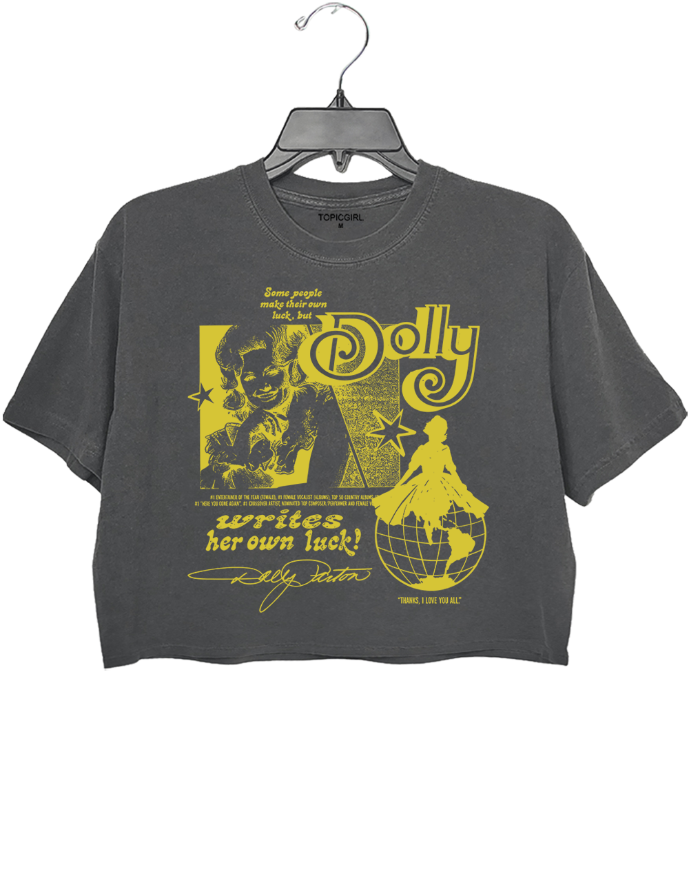 Dolly Fan Art Crop Top