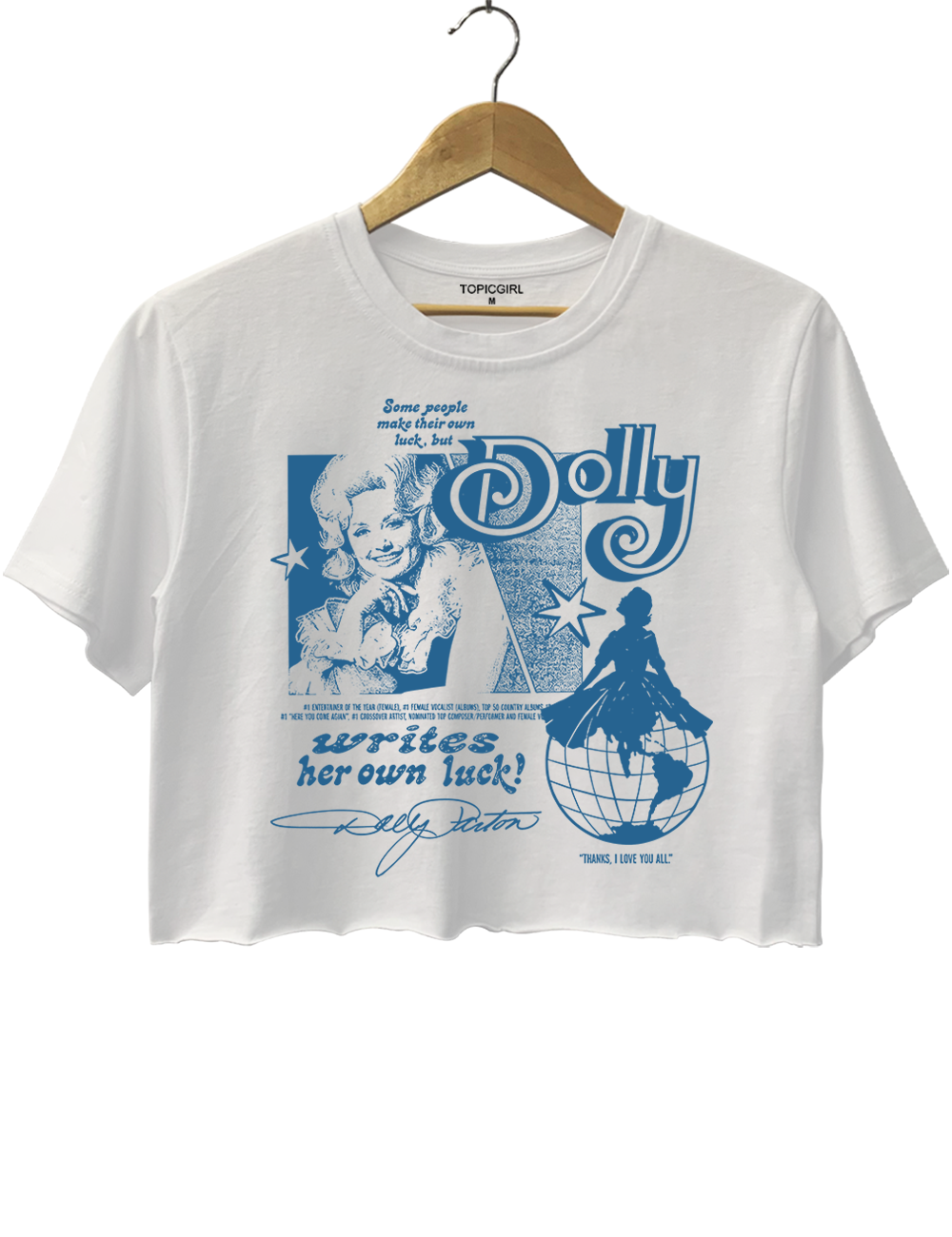Dolly Fan Art Crop Top