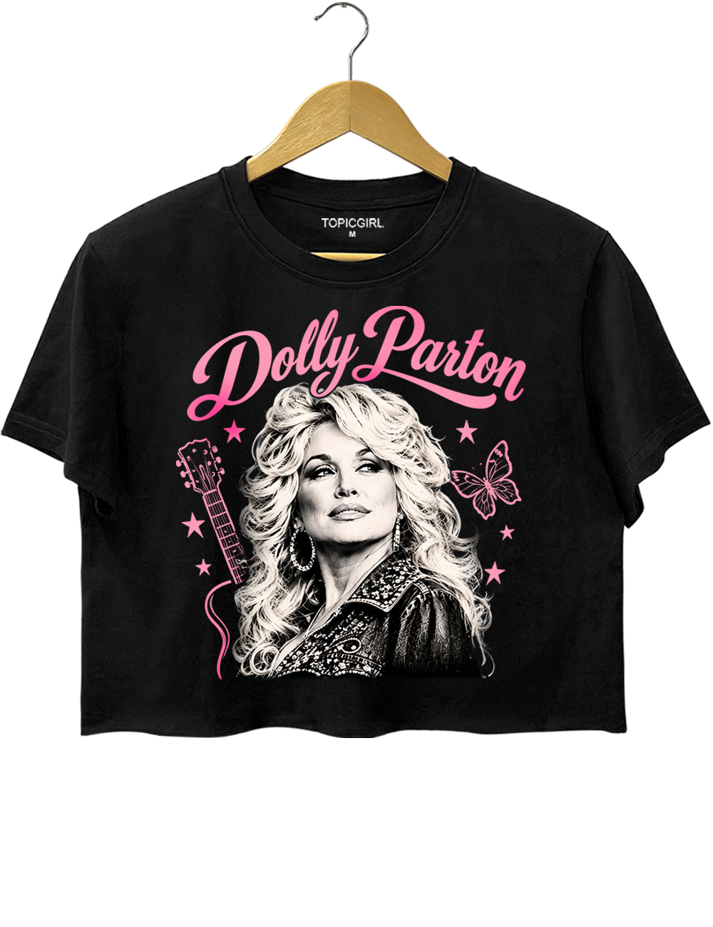 Dolly Parton Tribute Crop Top