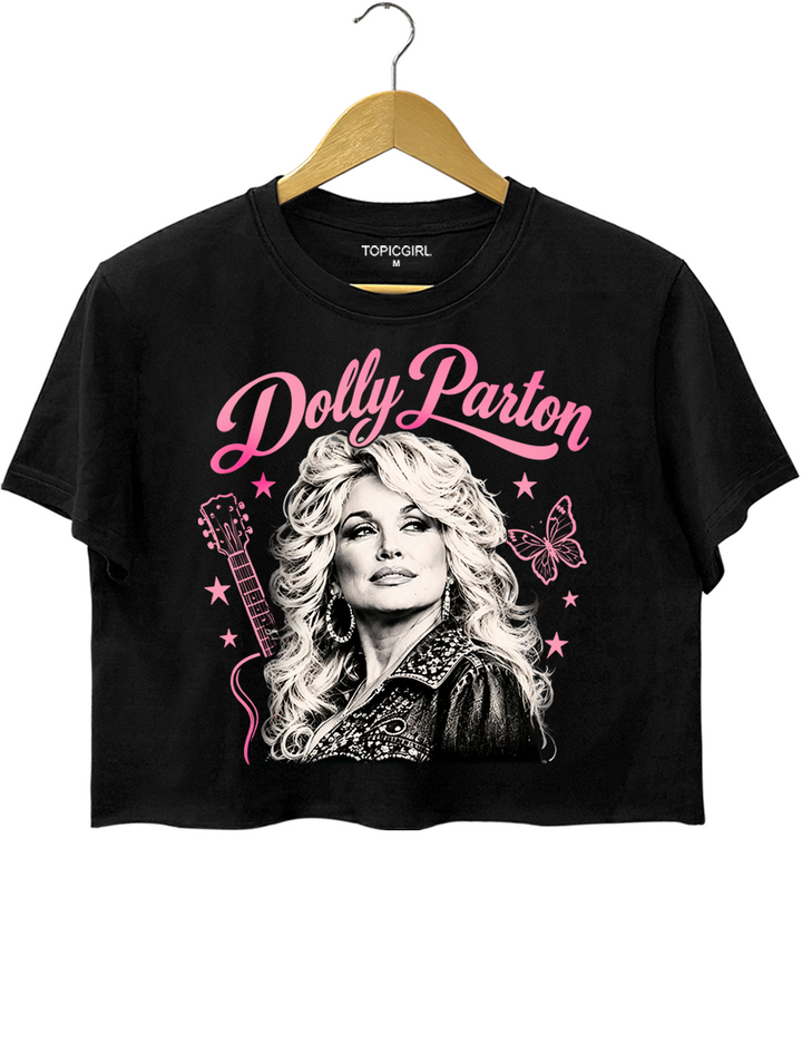 Dolly Parton Tribute Crop Top