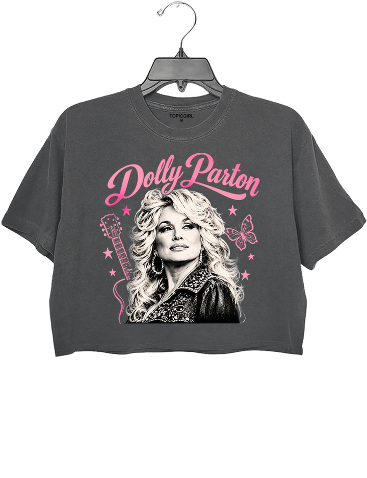 Dolly Parton Tribute Crop Top