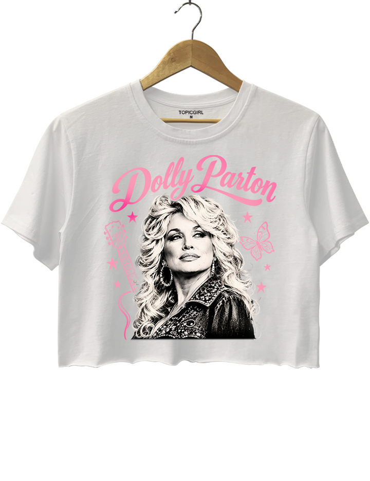 Dolly Parton Tribute Crop Top