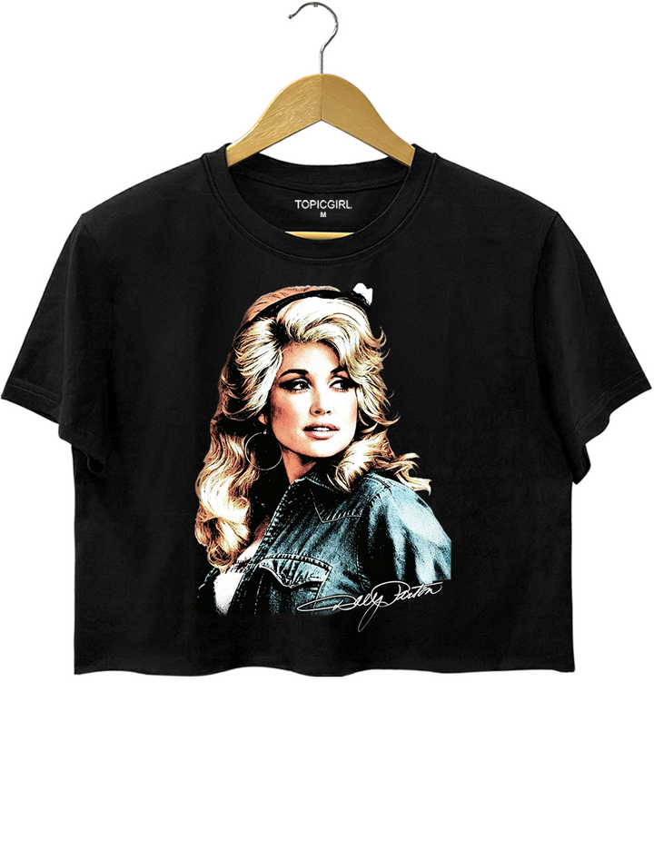 Dolly Parton Vintage Crop Top