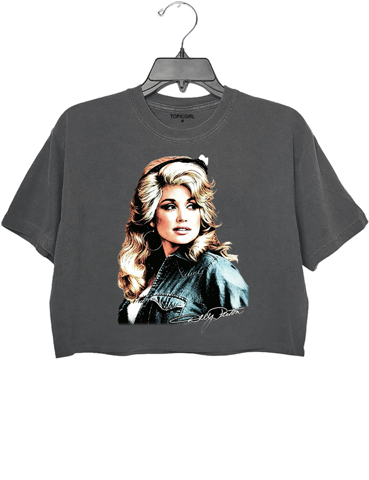 Dolly Parton Vintage Crop Top