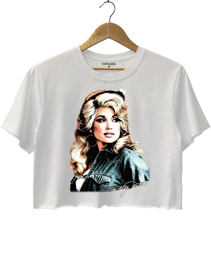 Dolly Parton Vintage Crop Top