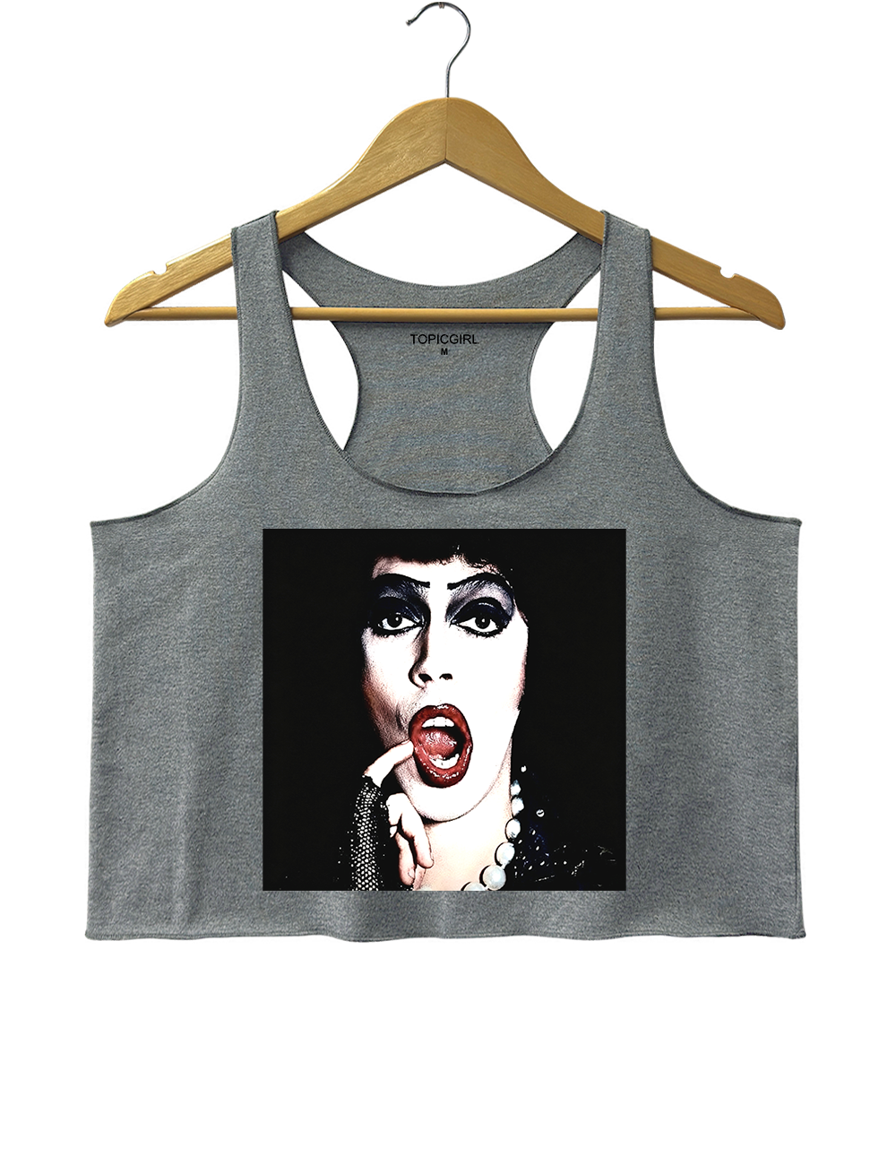 Tim Curry Memorial Frank-N-Furter Crop Tank Top