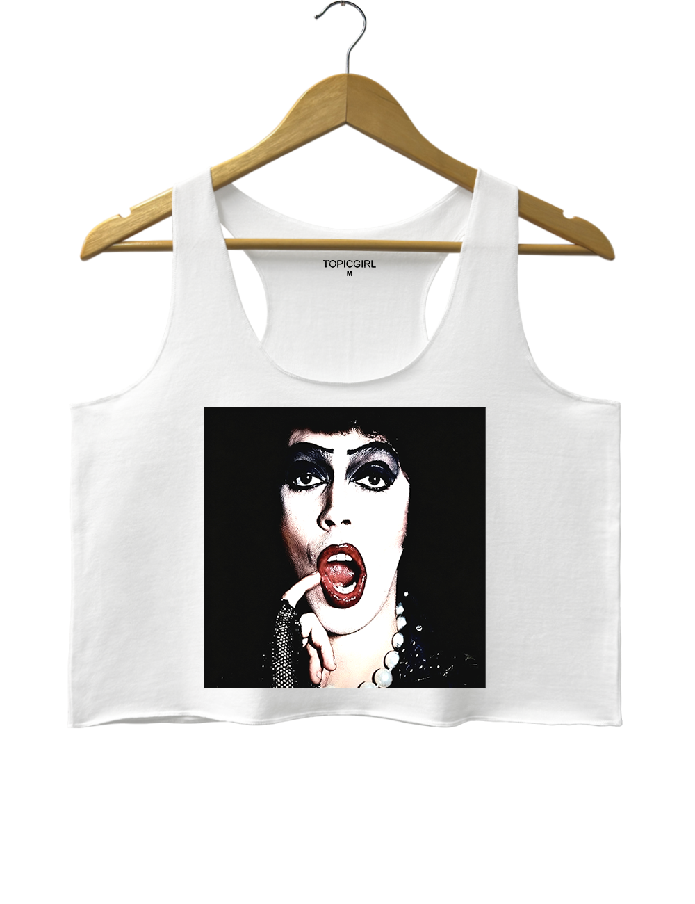 Tim Curry Memorial Frank-N-Furter Crop Tank Top
