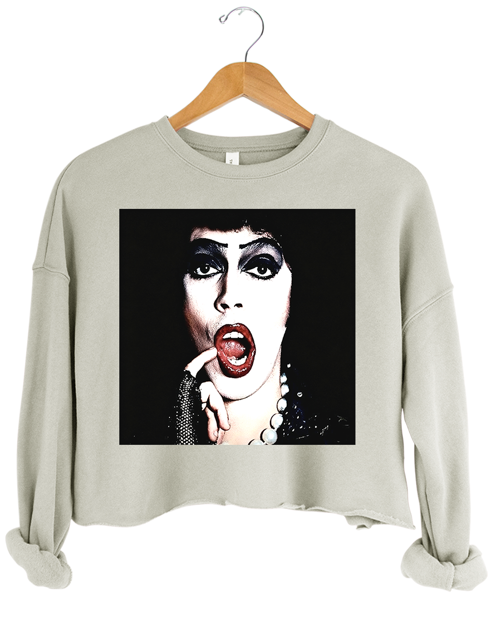 Tim Curry Memorial Frank-N-Furter Crop Sweatshirt