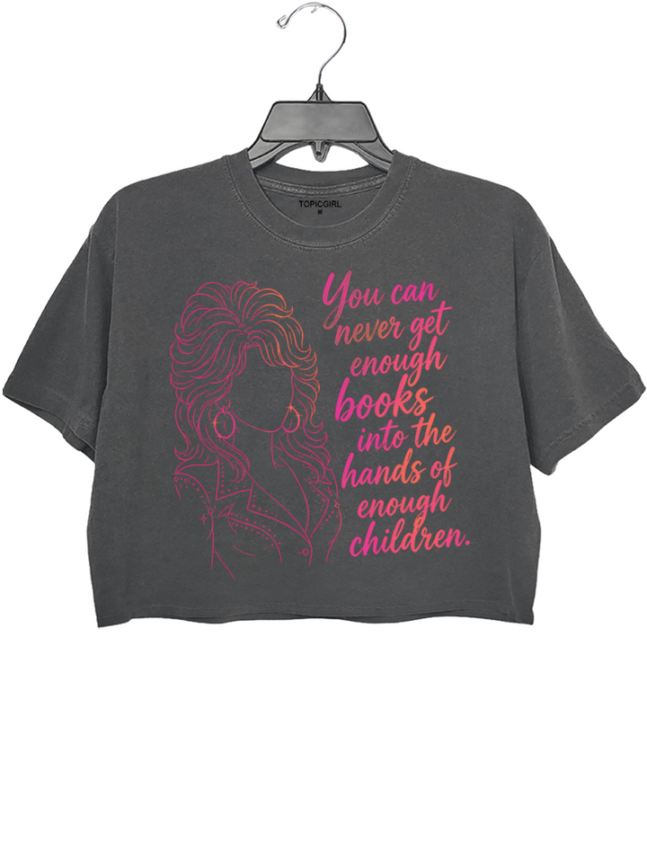 Country Music Dolly Parton Quote Crop Top