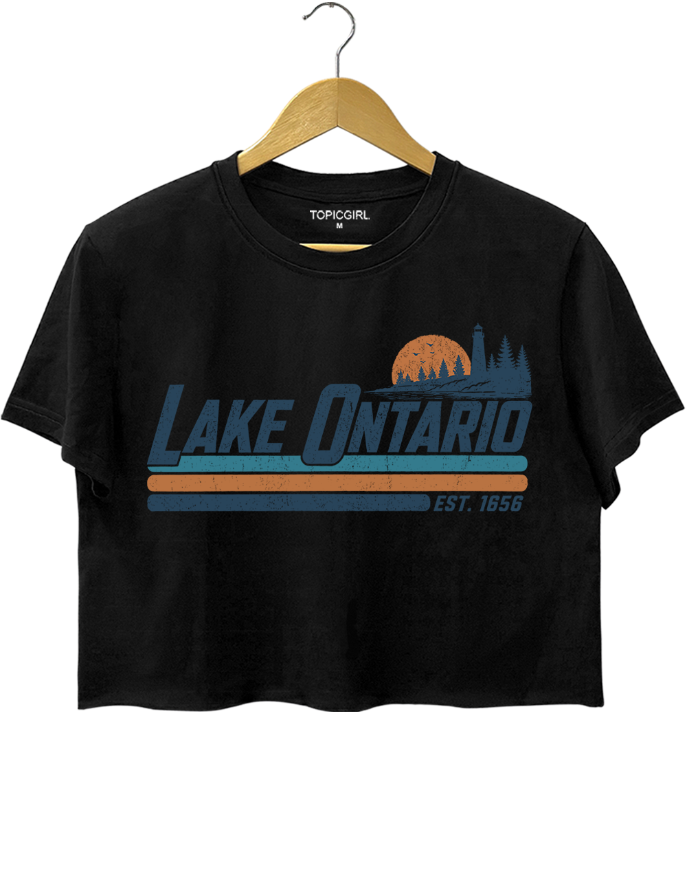 Lake Ontario Great Lakes Crop Top