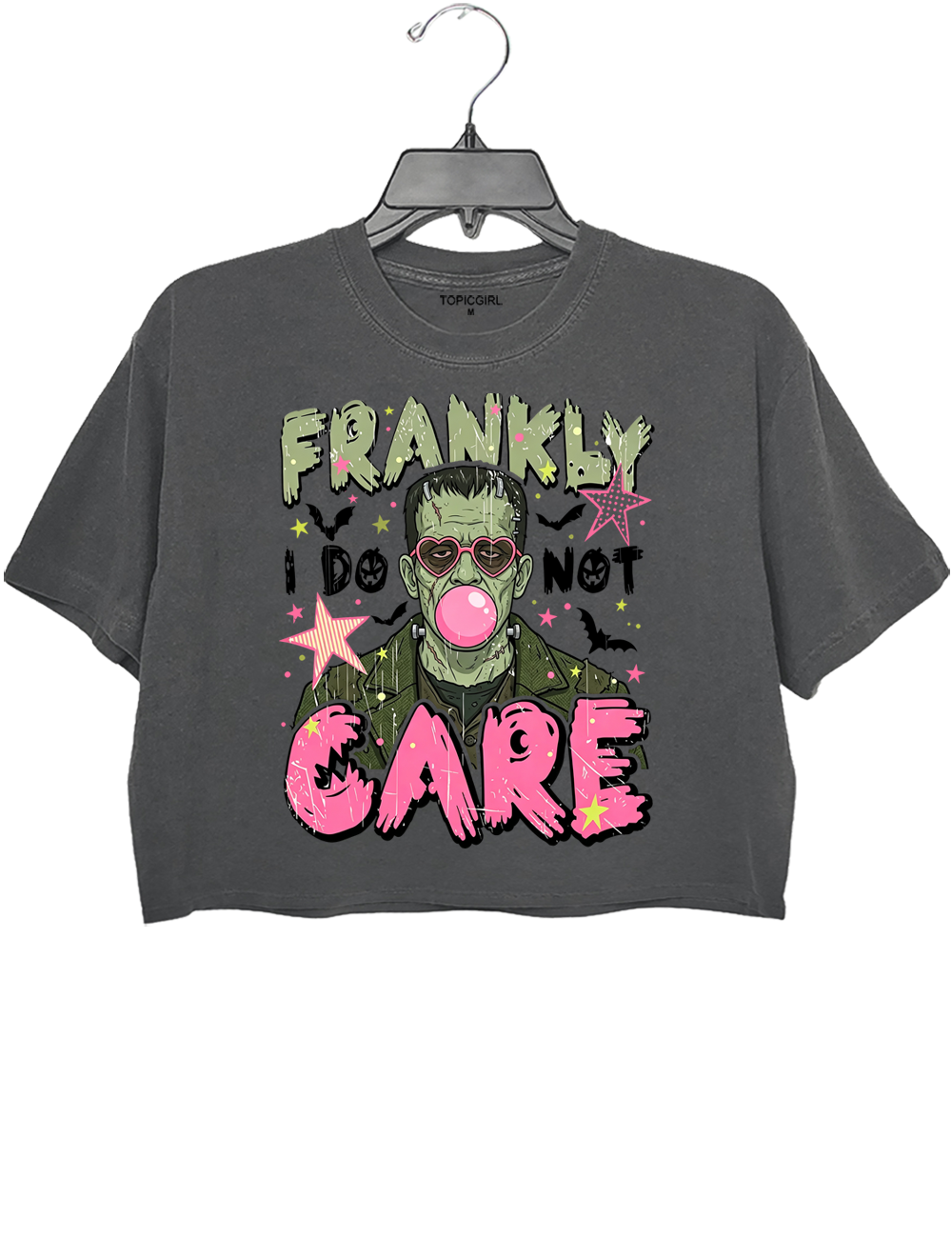 Frankly I Do Not Care Crop Top