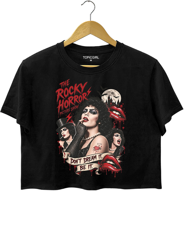 Rocky Horror Picture Show Tim Curry Crop Top