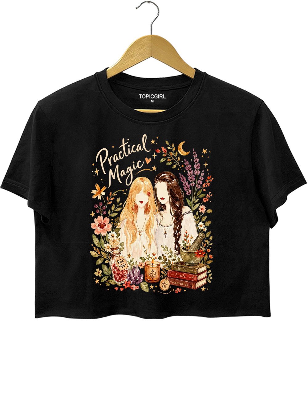 Practical Magic Owens Sisters Halloween Crop Top