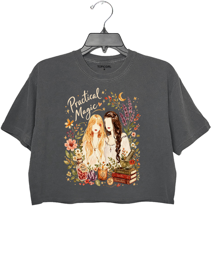 Practical Magic Owens Sisters Halloween Crop Top