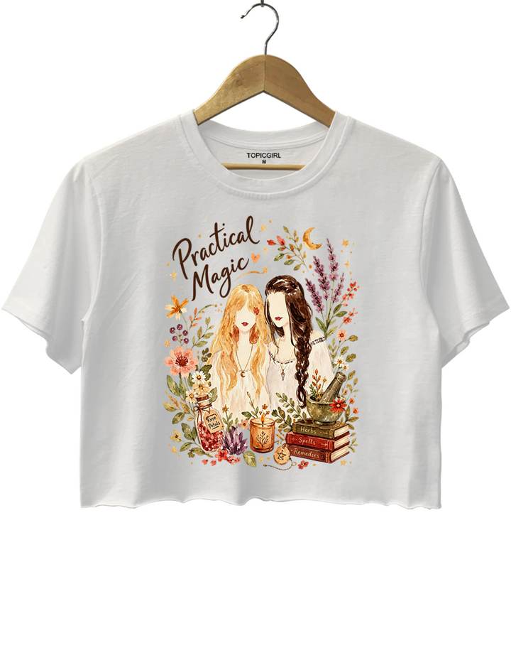 Practical Magic Owens Sisters Halloween Crop Top