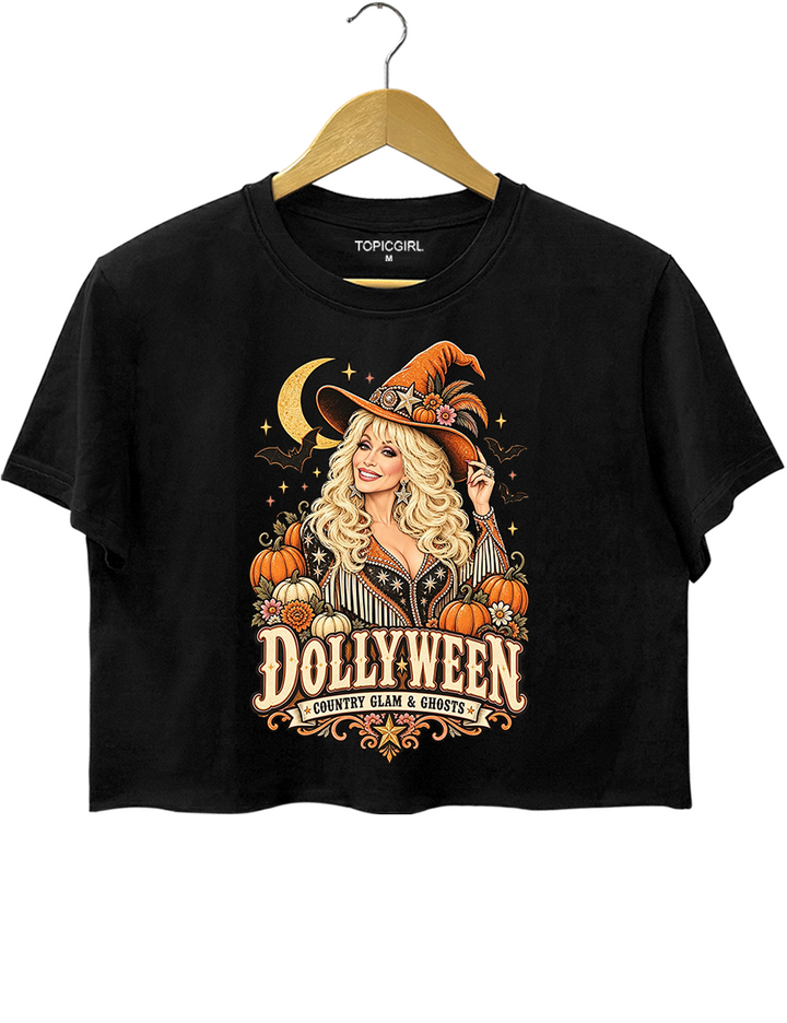 Dolly Parton Dollyween Crop Top