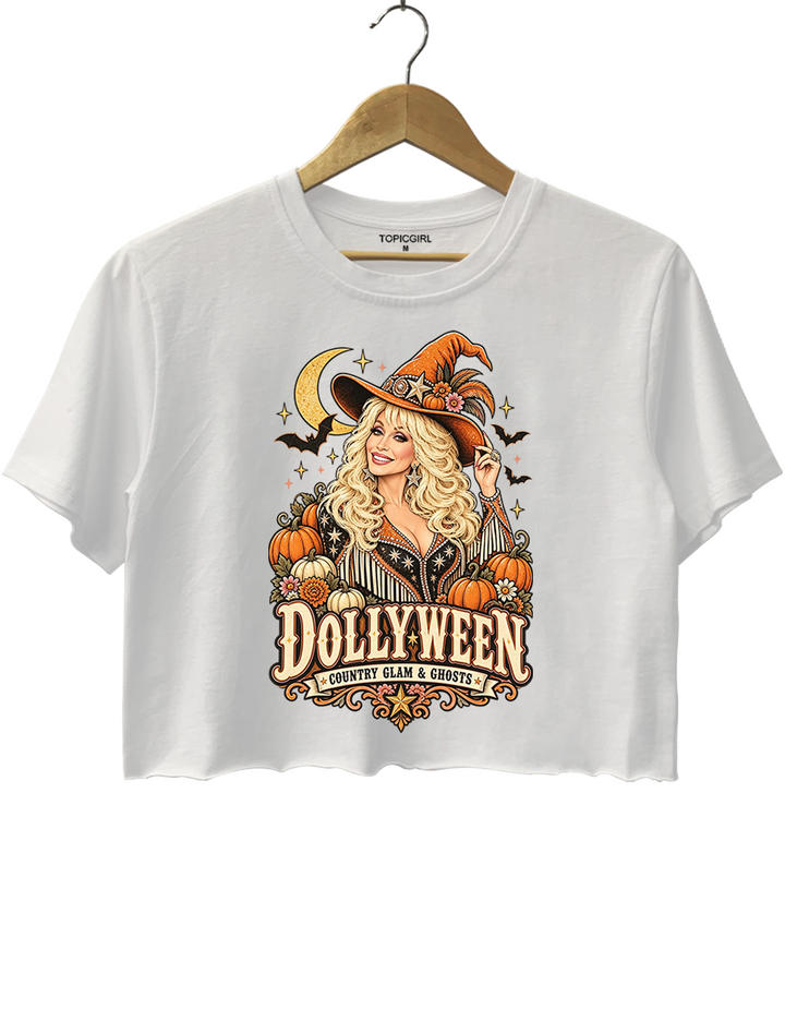 Dolly Parton Dollyween Crop Top
