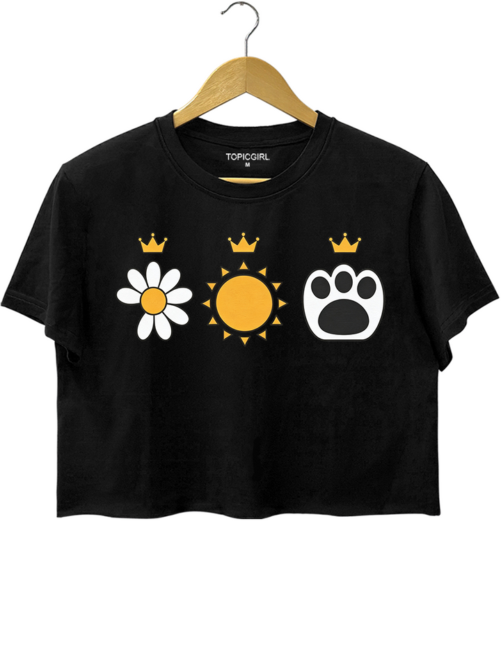 Daisy Sun Paw Kpop Concert Fan Crop Top