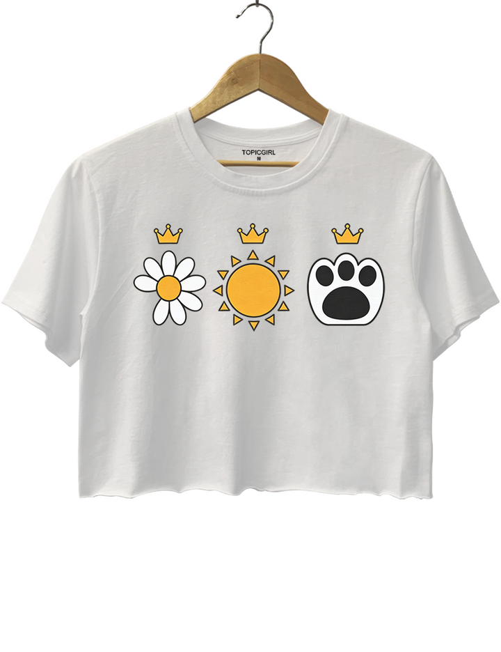 Daisy Sun Paw Kpop Concert Fan Crop Top