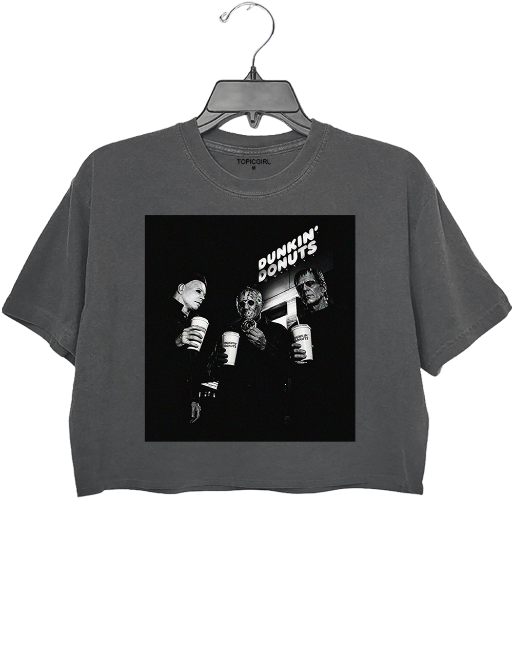 Michael And Jason Drink Dunkin’ Donuts Crop Top