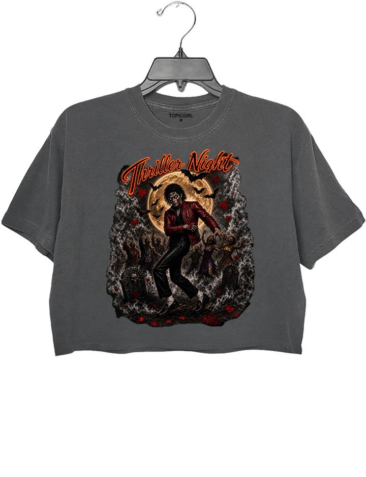 Thriller Night Crop Top