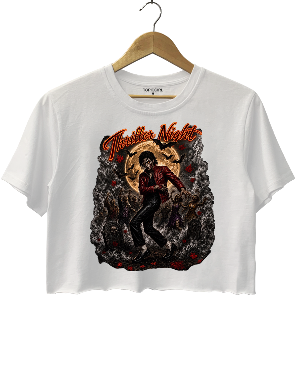 Thriller Night Crop Top