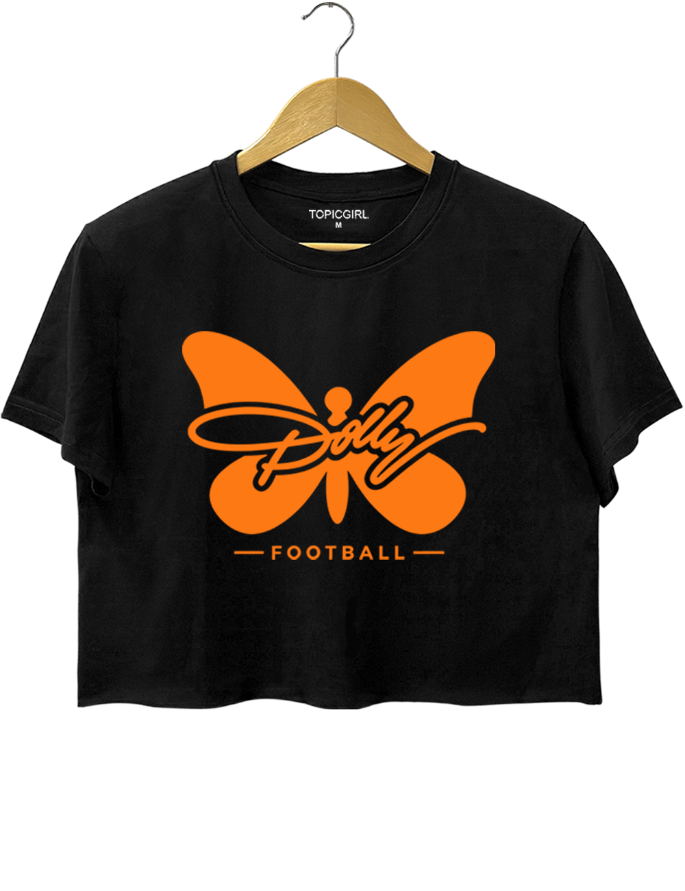 Dolly Parton 95 Football Crop Top