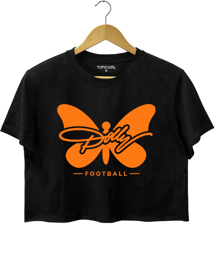Dolly Parton 95 Football Crop Top