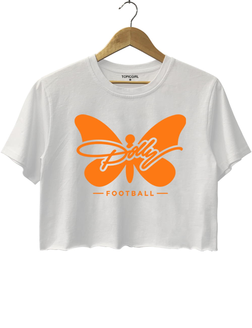 Dolly Parton 95 Football Crop Top