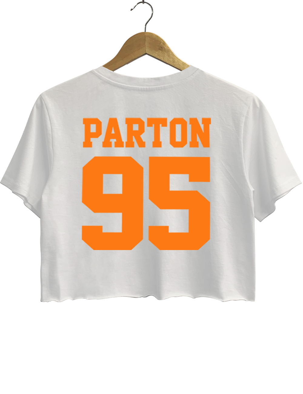 Dolly Parton 95 Football Crop Top