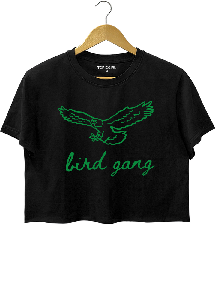 Bird Gang Football Fans Crop Top