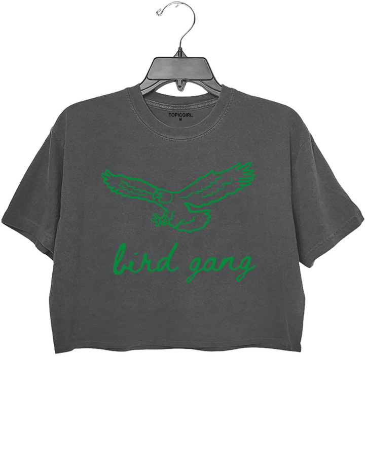 Bird Gang Football Fans Crop Top