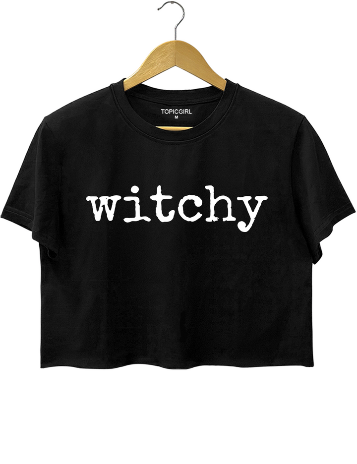 Halloween Witchy Crop Top