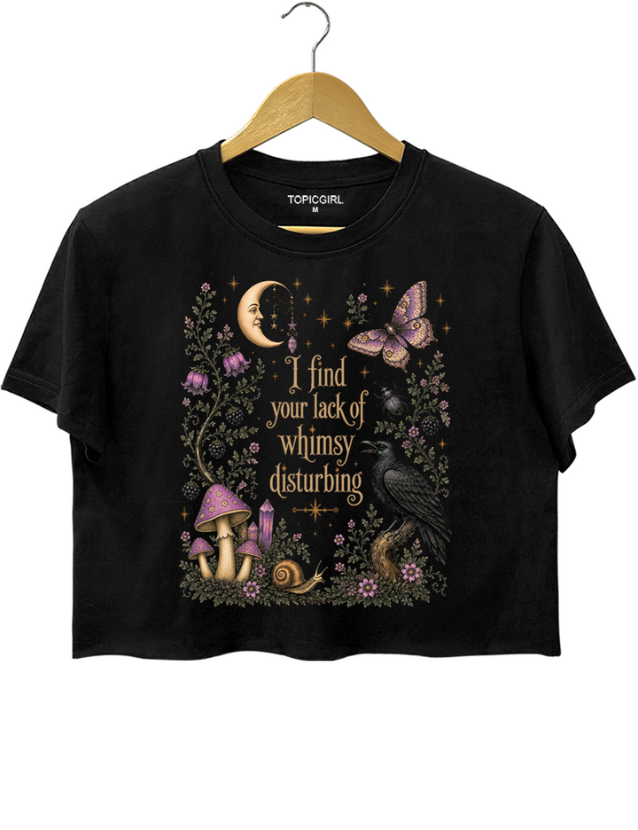 Lack Of Whimsy Crop Top