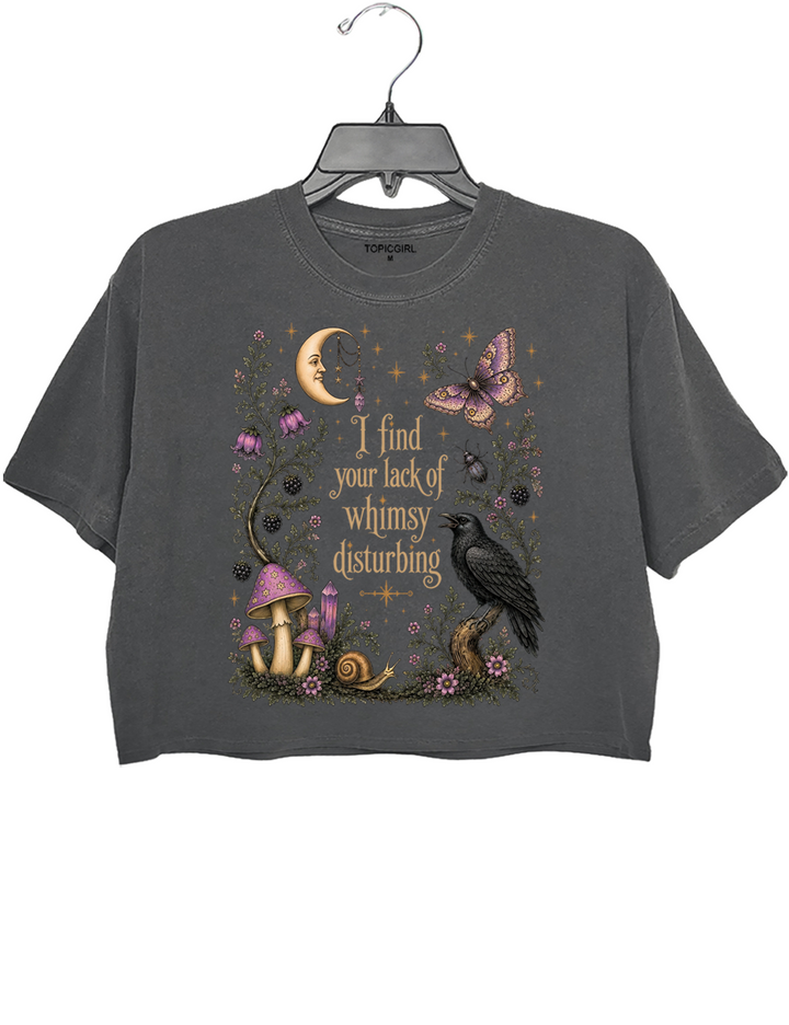 Lack Of Whimsy Crop Top