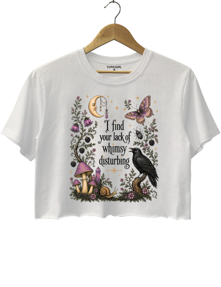 Lack Of Whimsy Crop Top