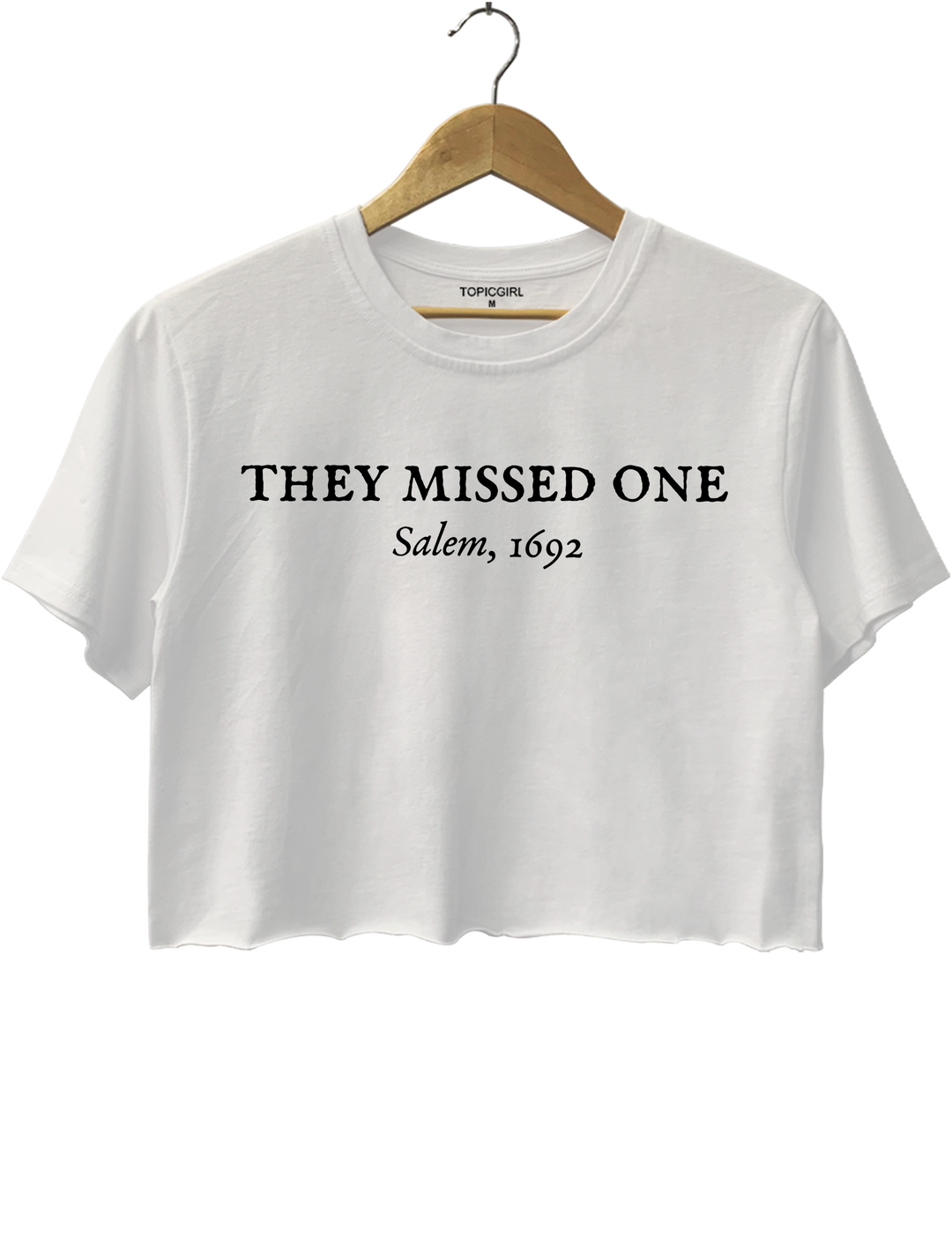They Missed One Salem 1692 Crop Top