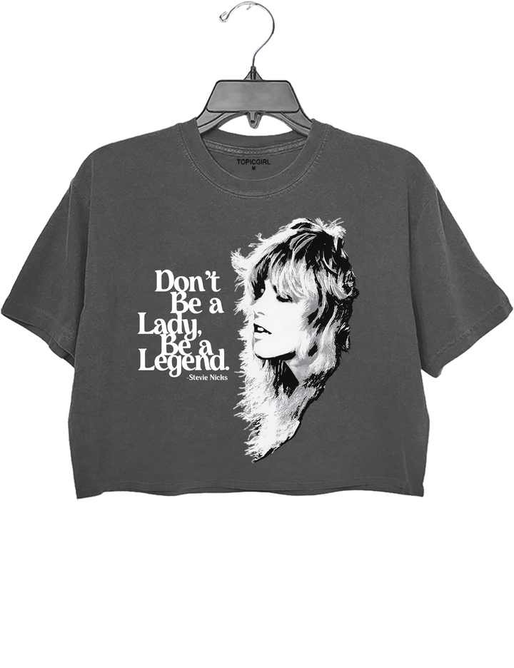 Stevie Nicks Legend Crop Top